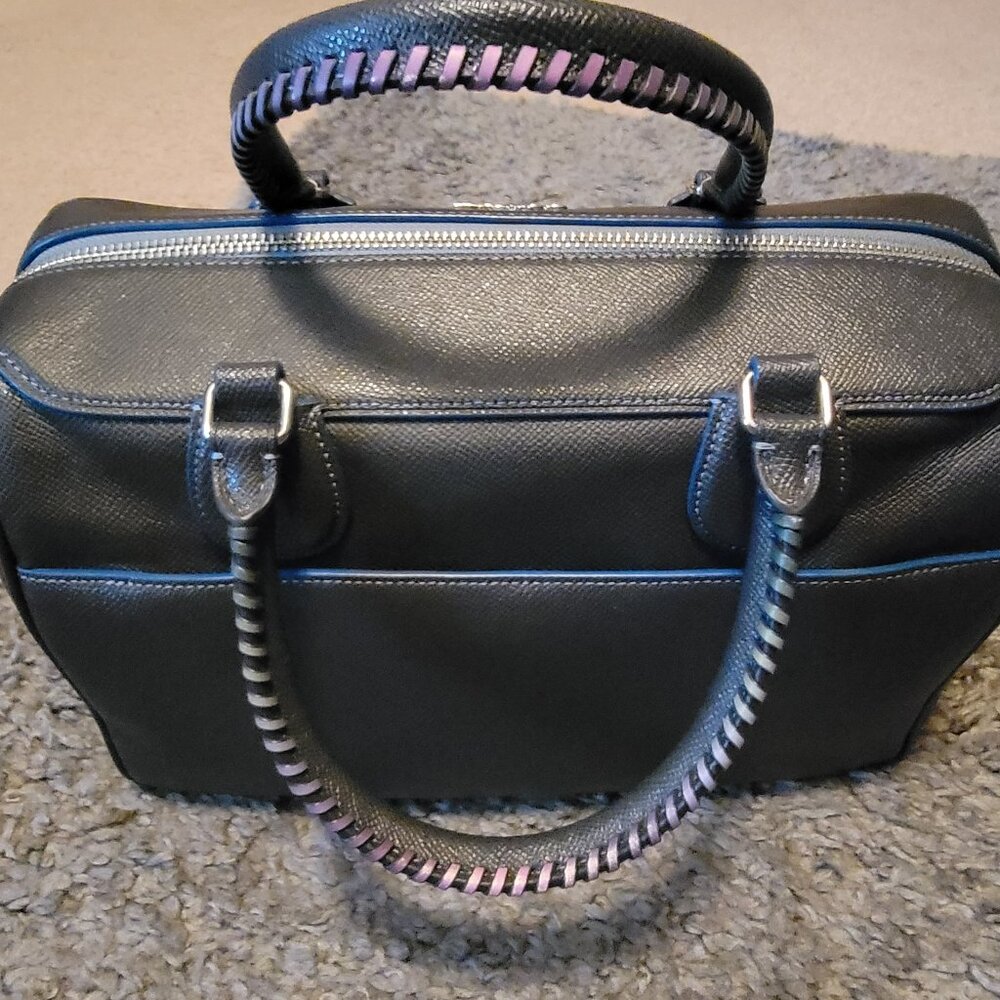 Coach Satchel Blue